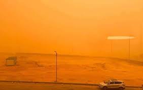 العاصفة الترابية واكثر المحافظات تضررا علي مستوي الجمهورية